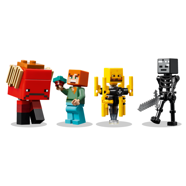 Battaglia sul ponte del Nether - Lego Minecraft 21266