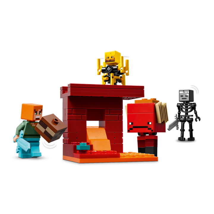 Battaglia sul ponte del Nether - Lego Minecraft 21266