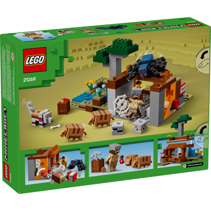 Spedizione nella miniera dell’armadillo - Lego Minecraft 21269