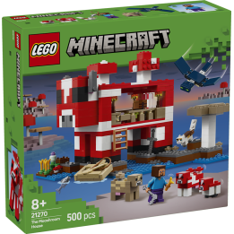 La casa del Mooshroom - Lego Minecraft 21270