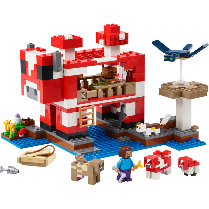 La casa del Mooshroom - Lego Minecraft 21270