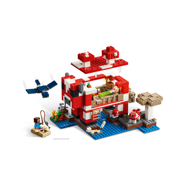 La casa del Mooshroom - Lego Minecraft 21270