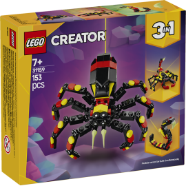 Animali selvatici: ragno trasformista - Lego Creator 31159