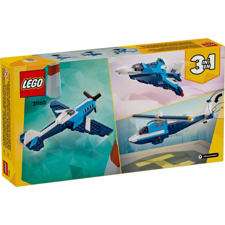Velivolo: aereo da competizione - Lego Creator 31160