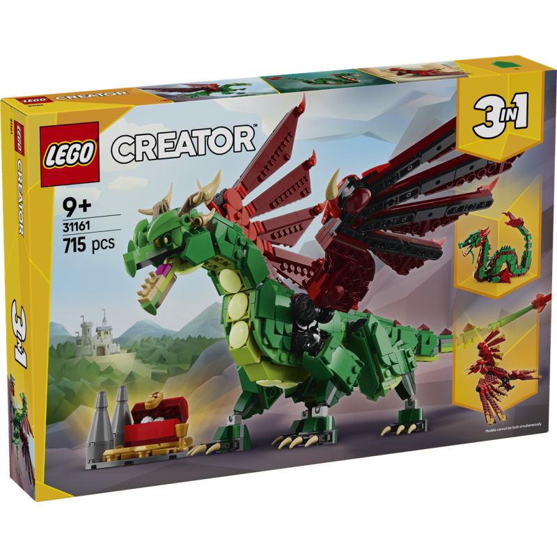 Drago medievale - Lego Creator 31161