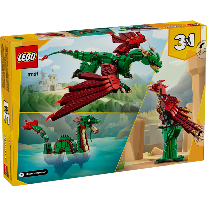 Drago medievale - Lego Creator 31161