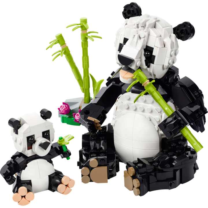Animali selvatici: famiglia di panda - Lego Creator 31165