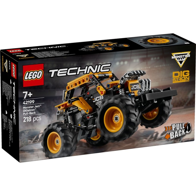 Pull-back Monster Jam™ DIGatron™ - Lego Technic 42199