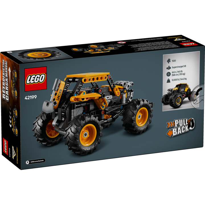 Pull-back Monster Jam™ DIGatron™ - Lego Technic 42199