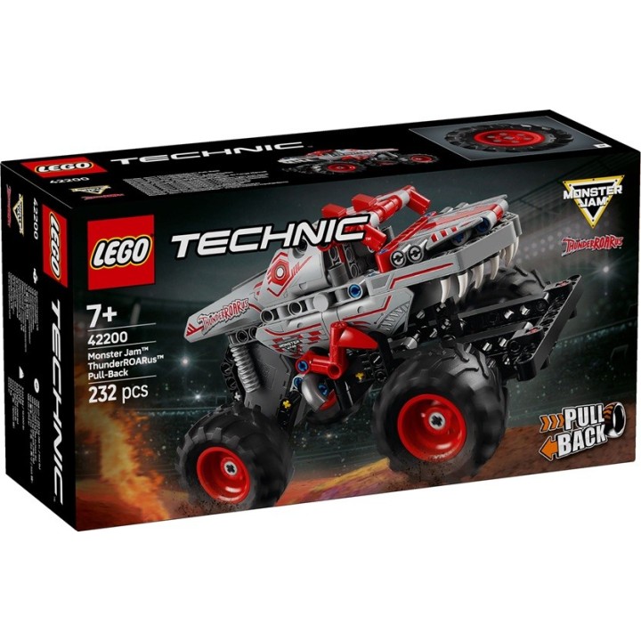 Pull-back Monster Jam™ ThunderROARus™ - Lego Technic 42200