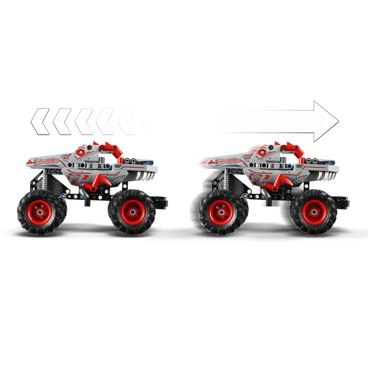 Pull-back Monster Jam™ ThunderROARus™ - Lego Technic 42200