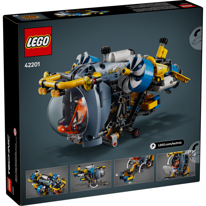 Sottomarino per esplorazioni abissali - Lego Technic 42201
