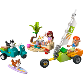Avventure canine su windskate e sidecar - Lego Friends 42641