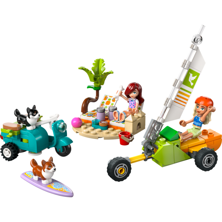 Avventure canine su windskate e sidecar - Lego Friends 42641