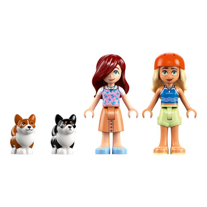 Avventure canine su windskate e sidecar - Lego Friends 42641