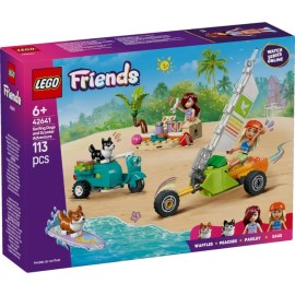 Avventure canine su windskate e sidecar - Lego Friends 42641