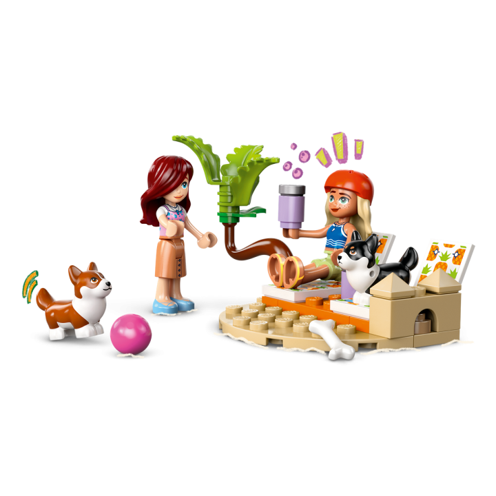 Avventure canine su windskate e sidecar - Lego Friends 42641