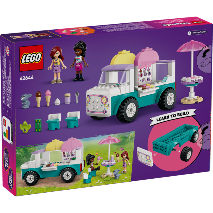 Il furgone dei gelati di Heartlake City - Lego Friends 42644