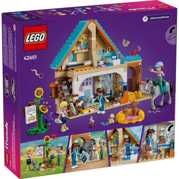 Cavallo e clinica veterinaria - Lego Friends 42651