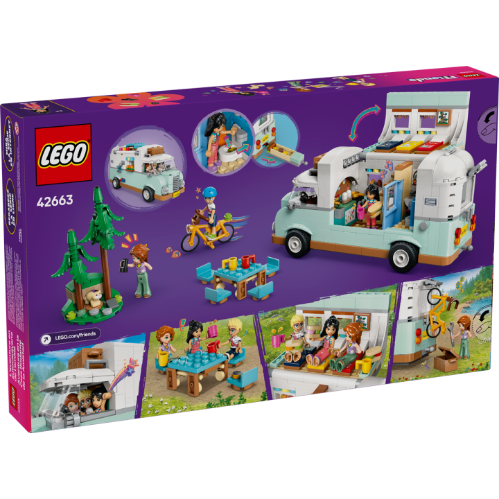 Avventura sul camper dell’amicizia - Lego Friends 42663
