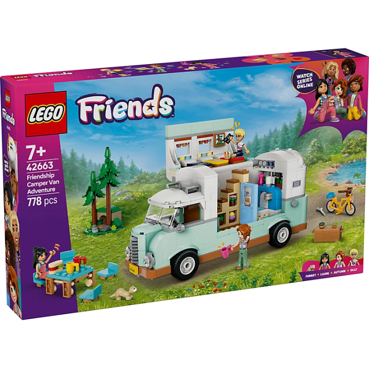 Avventura sul camper dell’amicizia - Lego Friends 42663
