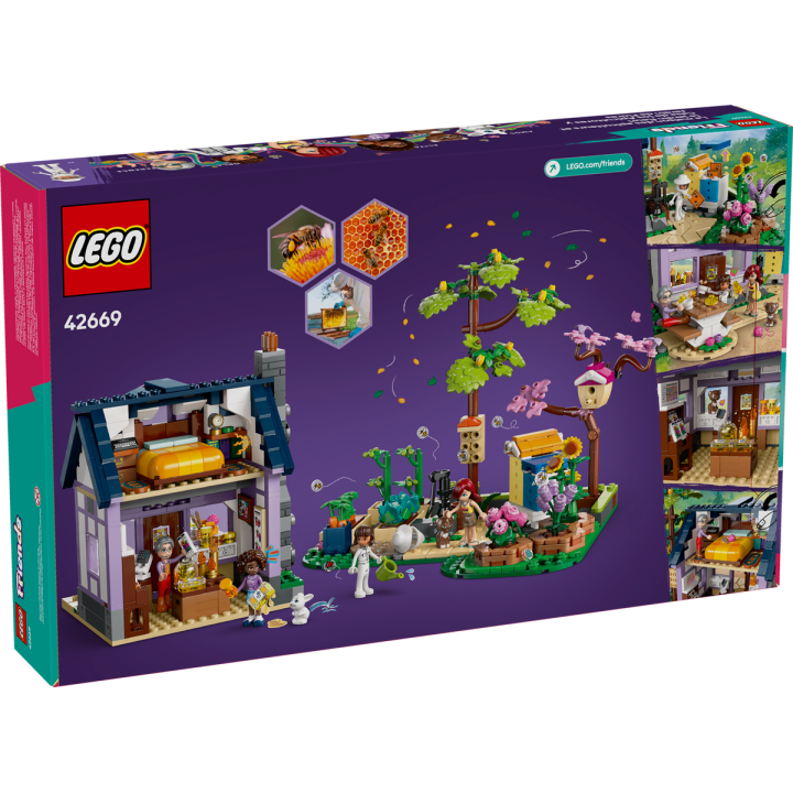 Casa degli apicoltori e giardino fiorito - Lego Friends 42669