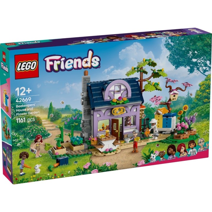 Casa degli apicoltori e giardino fiorito - Lego Friends 42669