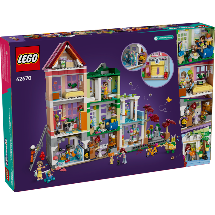 Appartamenti e negozi di Heartlake City - Lego Friends 42670