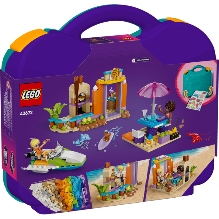 Valigia creativa da spiaggia e da viaggio - Lego Friends 42672