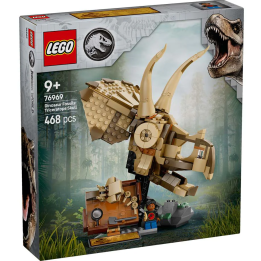 Fossili di dinosauro: teschio di Triceratopo - Lego Jurassic World 76969