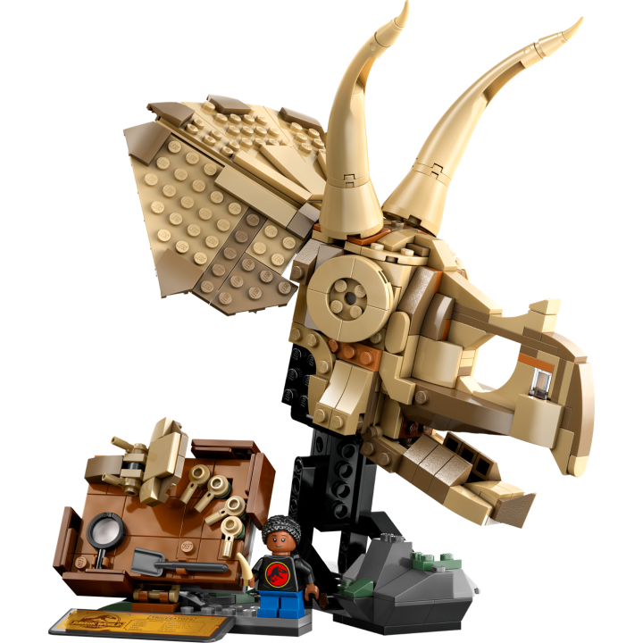 Fossili di dinosauro: teschio di Triceratopo - Lego Jurassic World 76969
