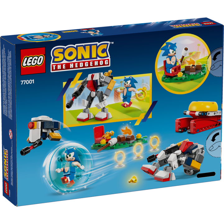 Duello al falò di Sonic - Lego Sonic 77001