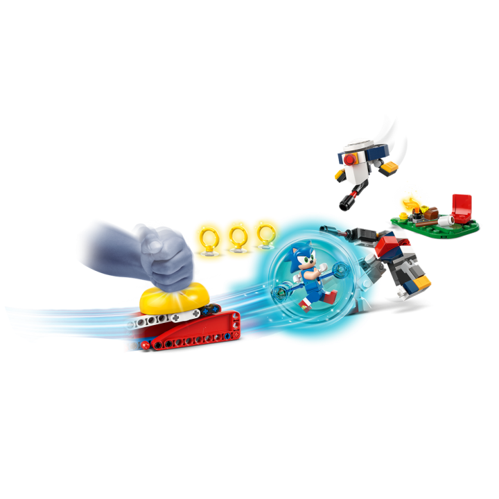 Duello al falò di Sonic - Lego Sonic 77001