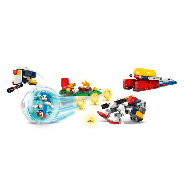 Duello al falò di Sonic - Lego Sonic 77001