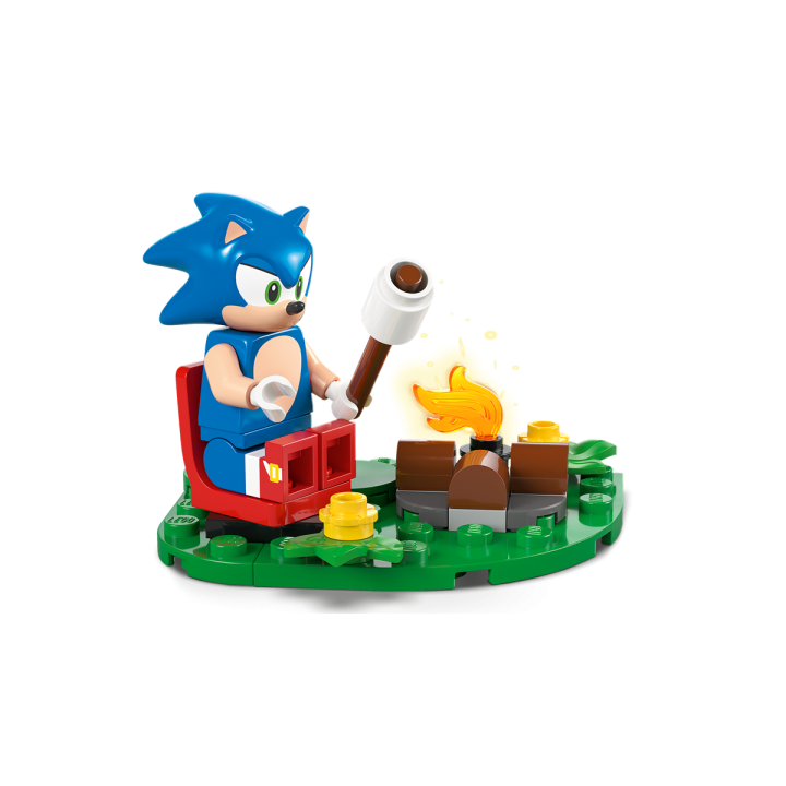 Duello al falò di Sonic - Lego Sonic 77001