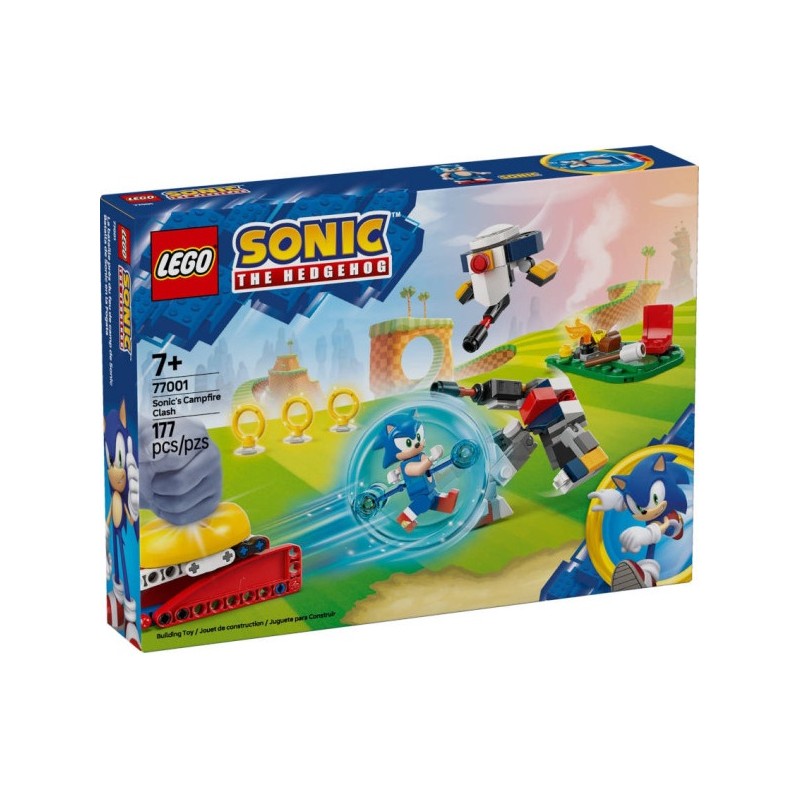 Duello al falò di Sonic - Lego Sonic 77001