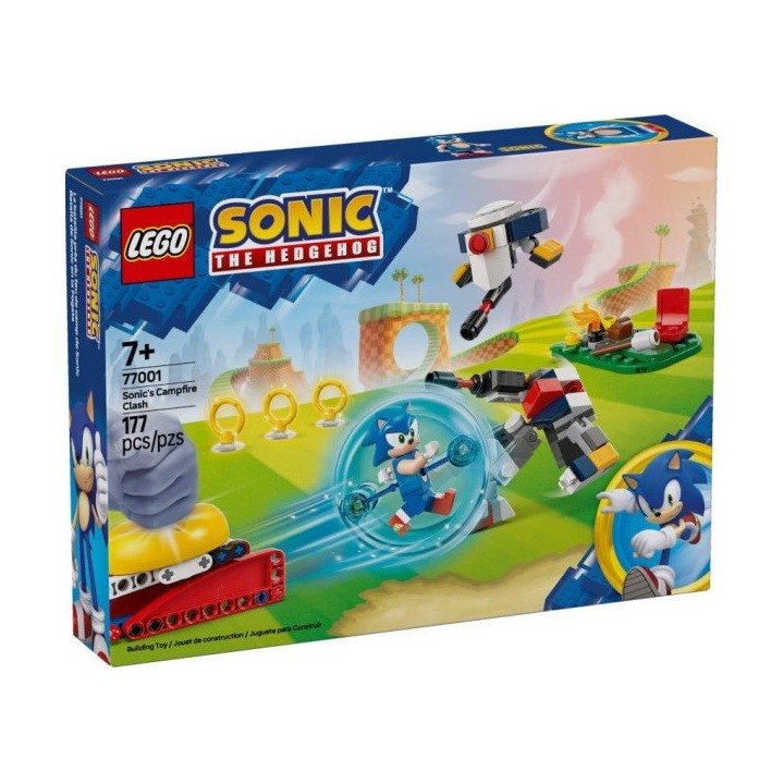 Duello al falò di Sonic - Lego Sonic 77001