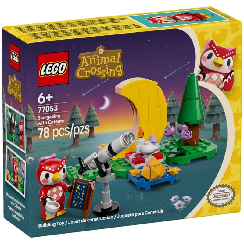 Osservando le stelle con Celeste - Lego Animal Crossing 77053