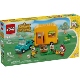 La roulotte e il negozio di giardinaggio di Florindo - Lego Animal Crossing 77054
