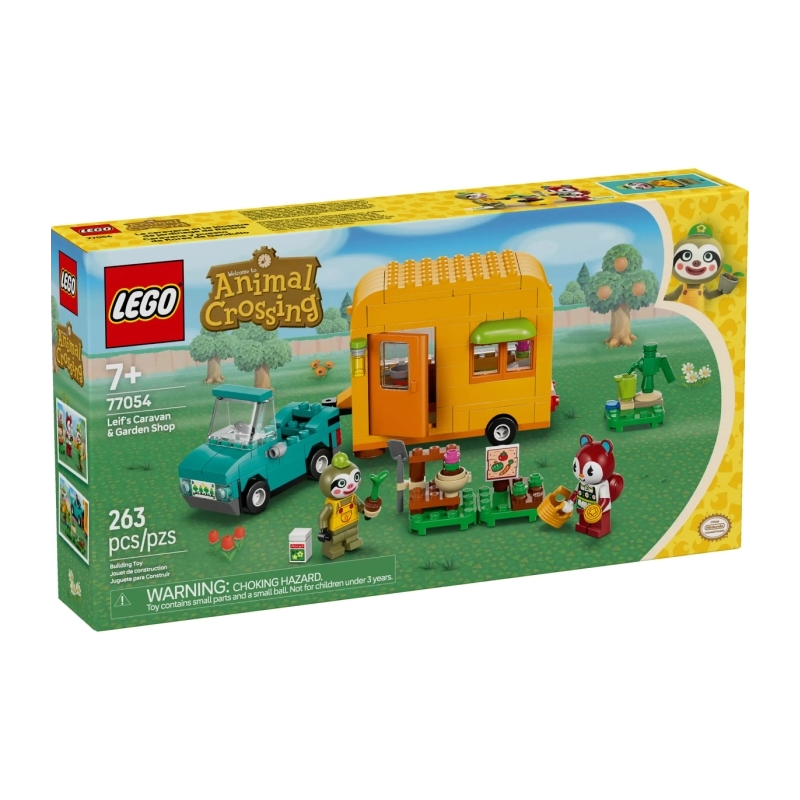 La roulotte e il negozio di giardinaggio di Florindo - Lego Animal Crossing 77054 La roulotte e il negozio di giardinaggio di Florindo - Lego Animal Crossing 77054