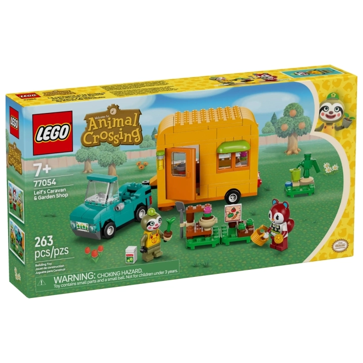 La roulotte e il negozio di giardinaggio di Florindo - Lego Animal Crossing 77054