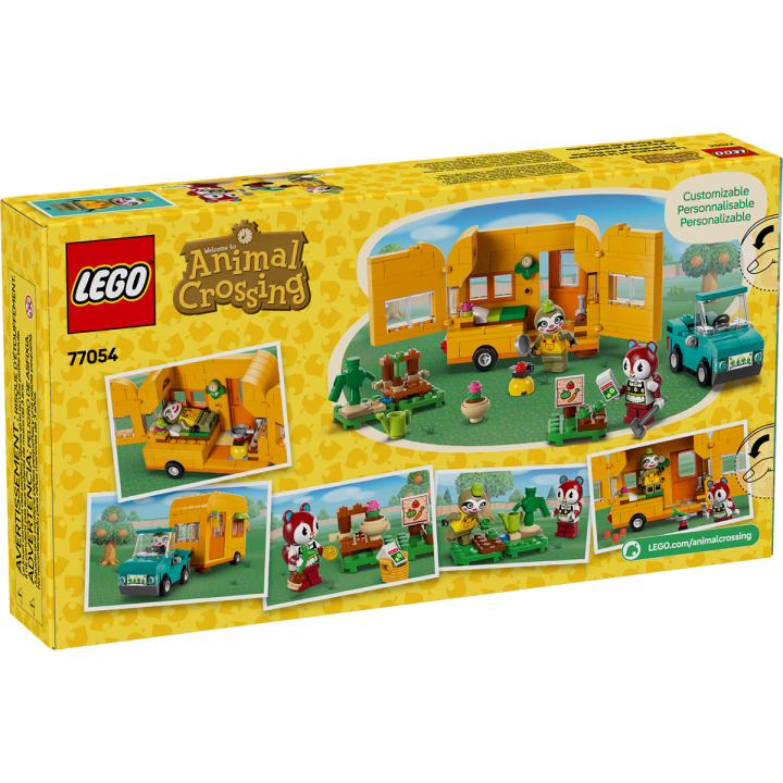 La roulotte e il negozio di giardinaggio di Florindo - Lego Animal Crossing 77054