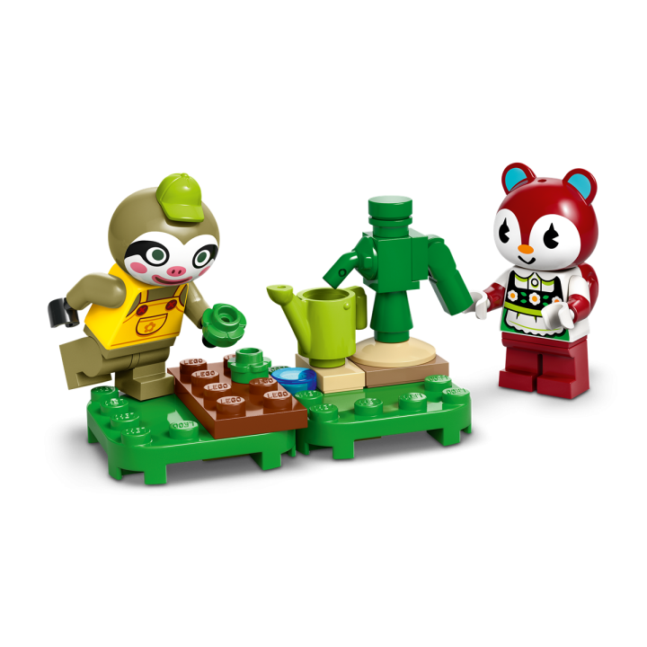 La roulotte e il negozio di giardinaggio di Florindo - Lego Animal Crossing 77054