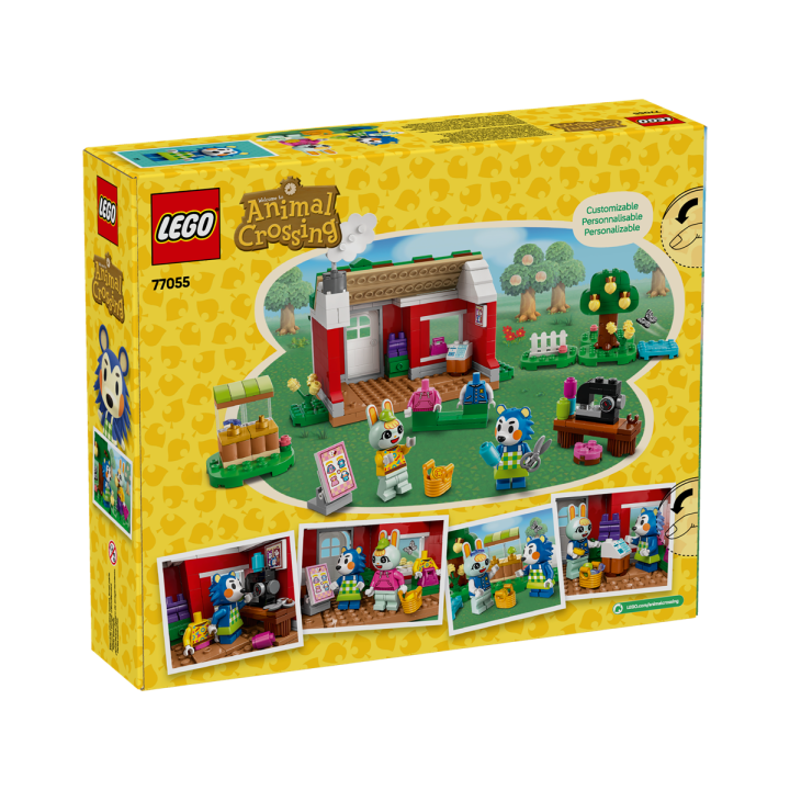 La sartoria delle Sorelle Ago e Filo - Lego Animal Crossing 77055