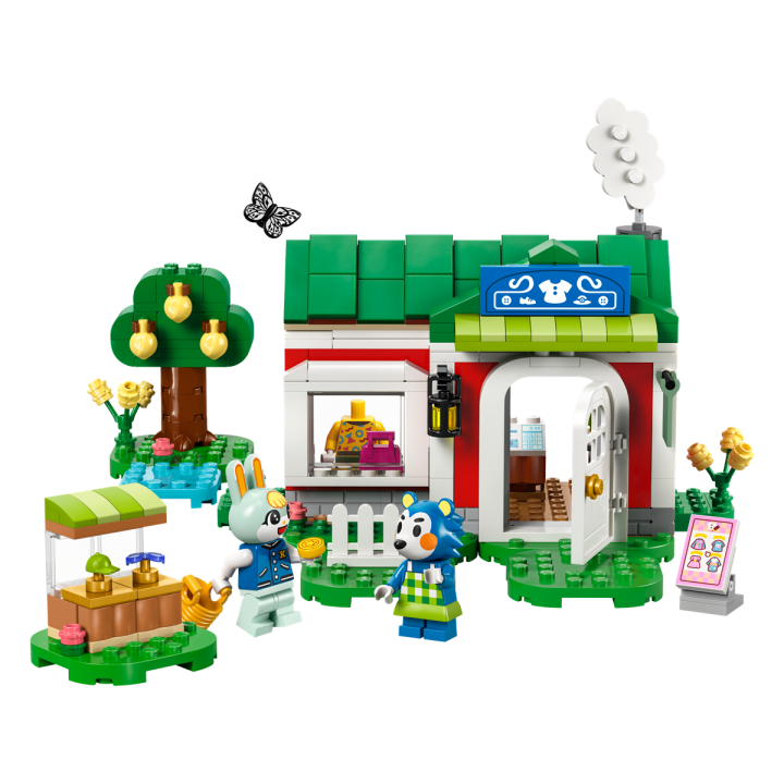 La sartoria delle Sorelle Ago e Filo - Lego Animal Crossing 77055