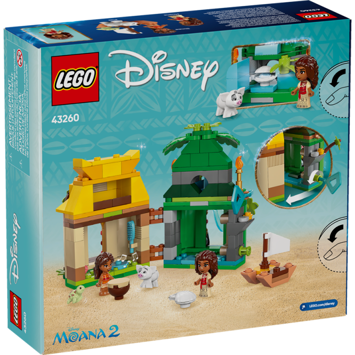 Divertimento sull’isola di Vaiana - Lego Disney 43260