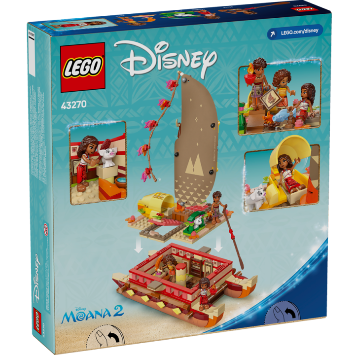 La canoa di Vaiana - Lego Disney 43270