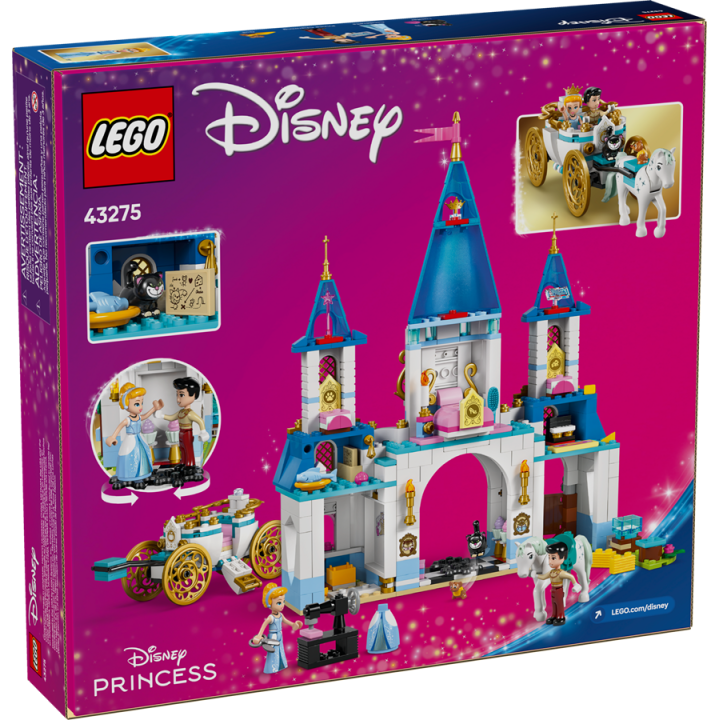 Castello e carrozza di Cenerentola - Lego Disney 43275