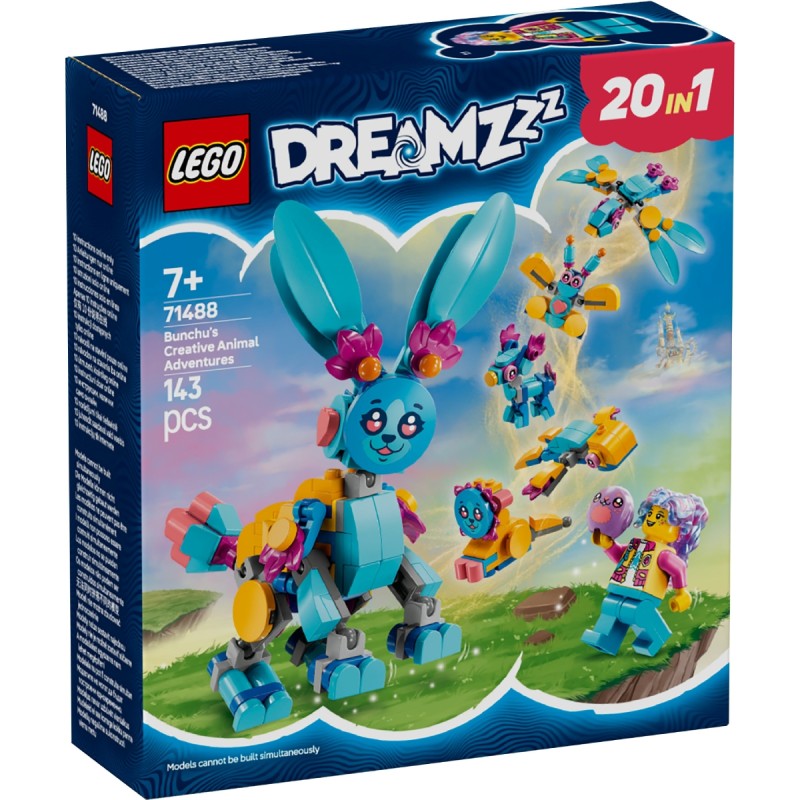 Avventure animali creative di Bunchu - Lego Dreamzzz 71488