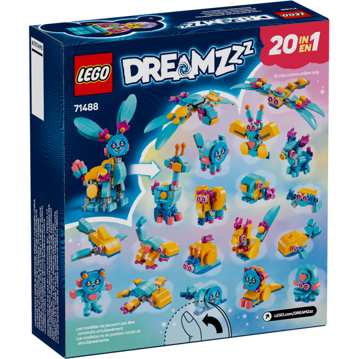 Avventure animali creative di Bunchu - Lego Dreamzzz 71488